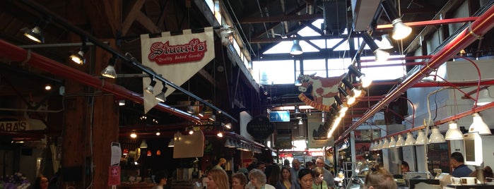 Granville Island Public Market is one of Vancouver.
