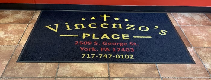 Vincenzo's Place is one of Southern York County Restaurants.