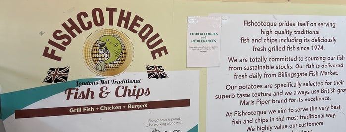 Fishcotheque is one of London 2017.