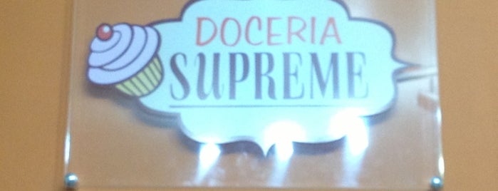 Doceria Supreme is one of Locais curtidos por Marisa.