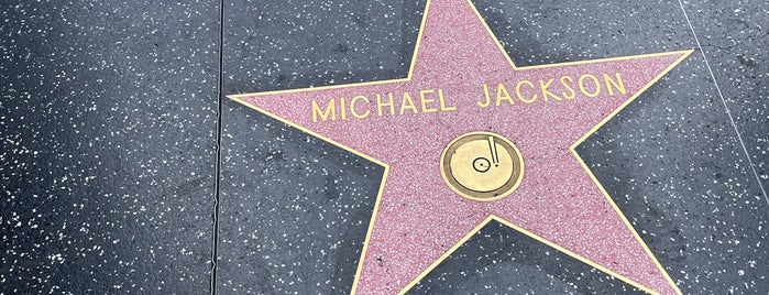 Michael Jackson's Star is one of Los Angeles CA.