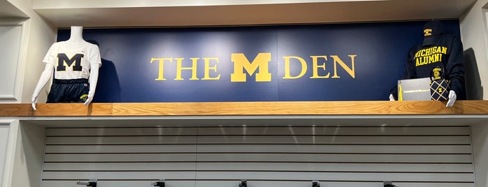 The M Den is one of Shopping.