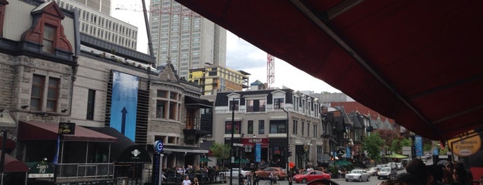 Sir Winston Churchill Pub is one of Best Terrasses in Montreal.