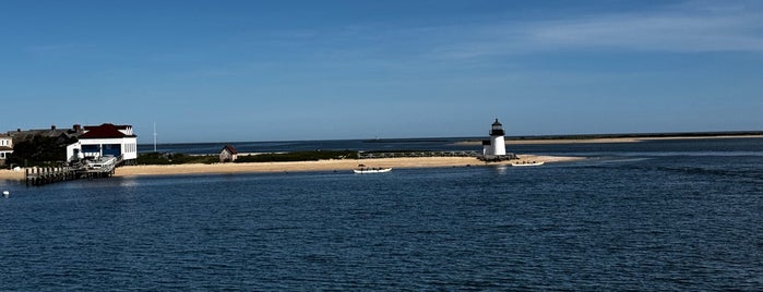 Brant Point Lighthouse is one of Nantucket.