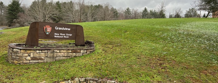 Grandview is one of National Park Passport Cancellations.