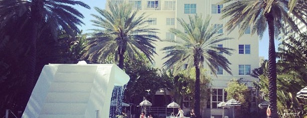 The Raleigh Hotel is one of South Beach.