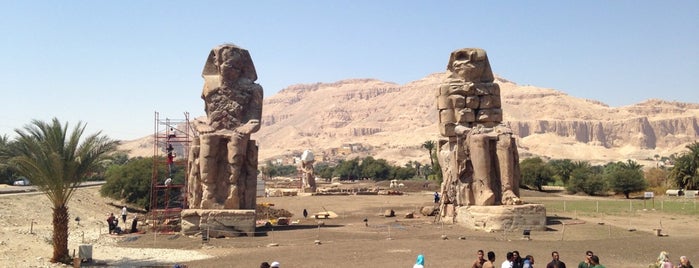 Colossi of Memnon is one of One day Luxor excursion.