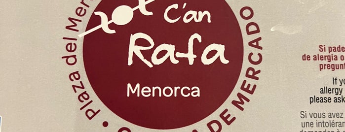 C'an Rafa is one of Minorca Minorque.