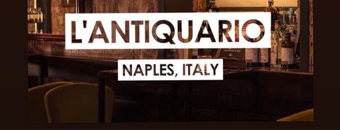 L'Antiquario is one of สถานที่ที่บันทึกไว้ของ Constantin.