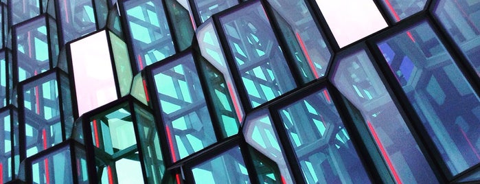 Harpa is one of Rad places in Iceland!.