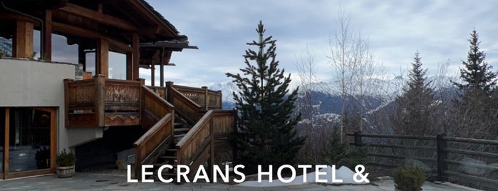 LeCrans Hotel & Spa is one of Spa hotels.