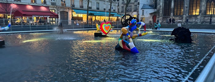 Stravinsky Fountain is one of Paris.