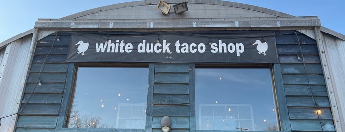 White Duck Taco Shop is one of Lunch.