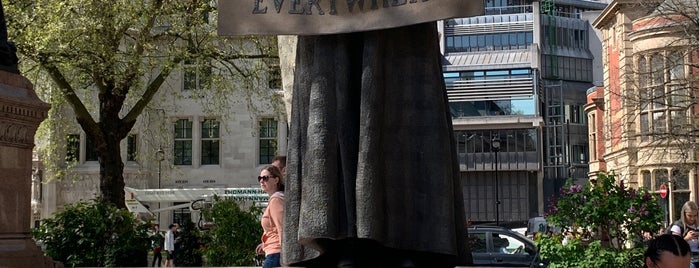 Millicent Fawcett Statue is one of London - been.