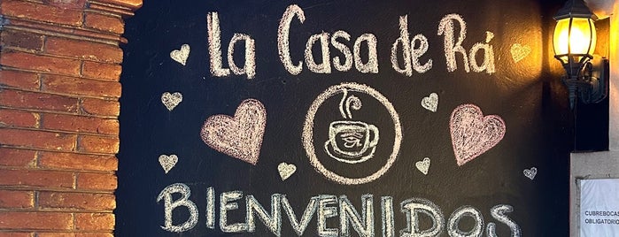 La Casa de Rá is one of Por amor al café.