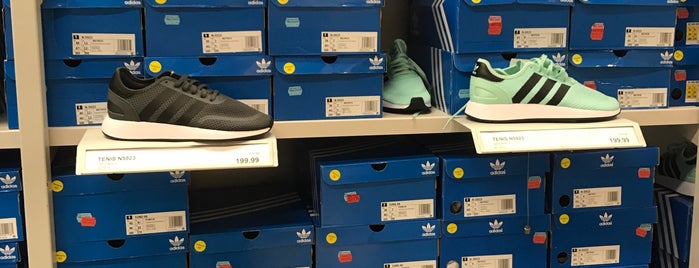 adidas is one of Outlet Premium São Paulo.