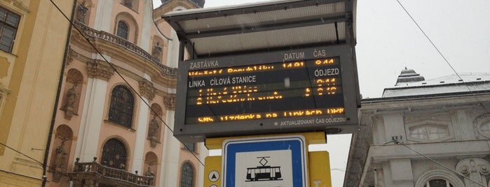 Náměstí Republiky (tram) is one of Morava.