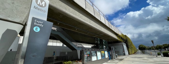 Metro Rail - Expo/Bundy Station (E) is one of Transit: LA Metro Rail 🚆.