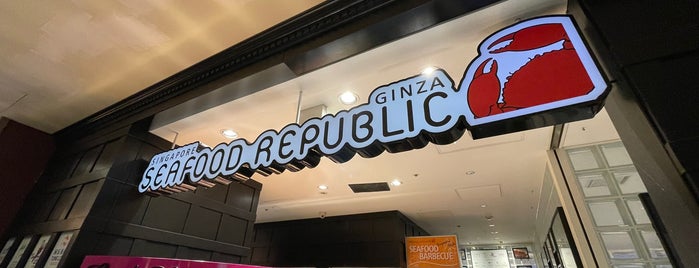 Singapore Seafood Republic is one of Ginza♥.