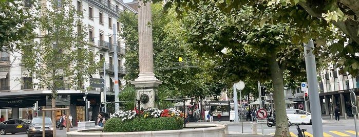 Fontaine de Bel-Air is one of Geneva Favorites.