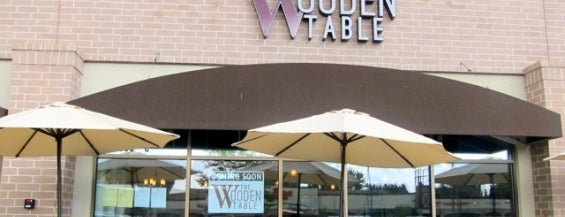The Wooden Table is one of Denver Dining Out Passbook 2017-2018.