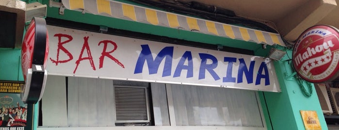 Bar Marina is one of Restaurantes y bares.