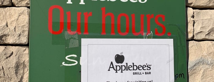 Applebee's Grill + Bar is one of Favorite affordable date spots.