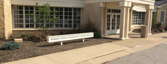 Herbert Hoover Presidential LIbrary & Museum is one of Iowa.