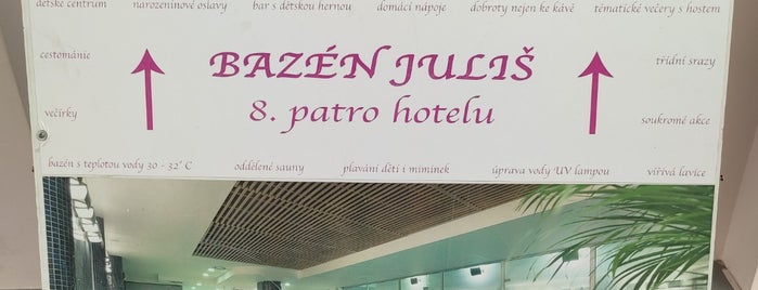 Bazén Juliš is one of Kdo si hraje, nezlobí....