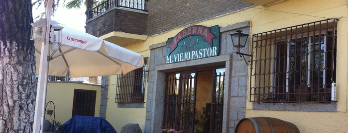 El Viejo Pastor is one of Restaurantes en la sierra de Madrid.