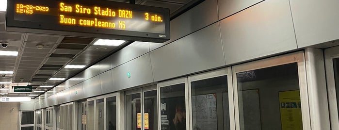 Metro Portello (M5) is one of Milano.