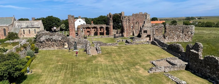 The Holy Island of Lindisfarne is one of Northumberland nature reserves.