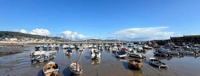 The Cobb is one of Lyme Regis.