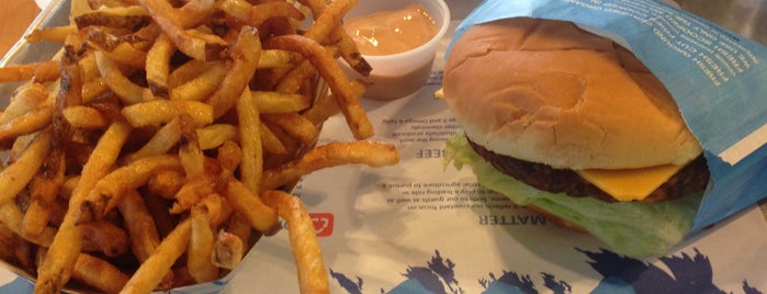 Elevation Burger is one of gluten free yums.