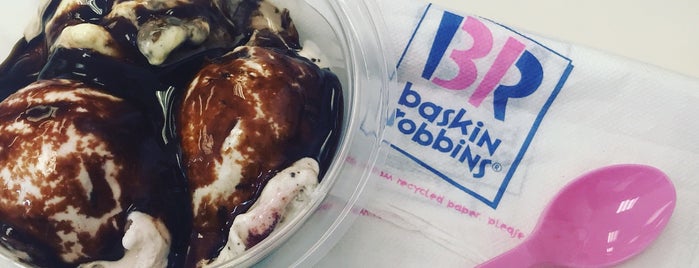 Baskin-Robbins is one of Pamper me!!!.