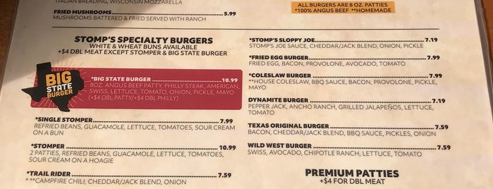Stomp's Burger Joint is one of Houston.