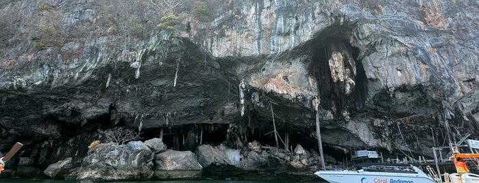Viking Cave is one of Phuket and Phi Phi.