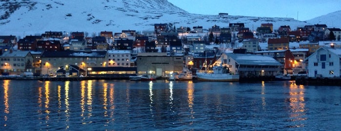 Honningsvåg havn is one of Rocioさんのお気に入りスポット.