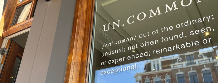 Un.common is one of Amsterdam next (pending).