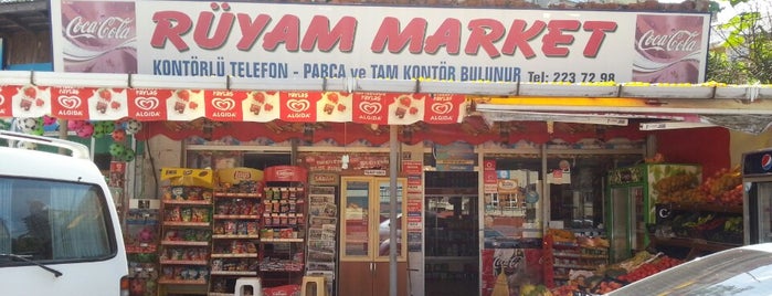 rüyam market is one of Tempat yang Disukai Kasım.