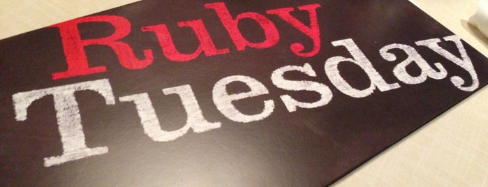 Ruby Tuesday is one of Orte, die Tall gefallen.