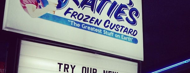 Katie's Frozen Custard is one of Lugares guardados de Mighty Q.