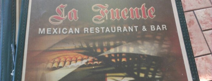 La Fuente Mexican Restaurant and Blue Iguana Bar is one of Locais curtidos por Ryan.