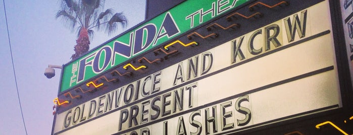 The Fonda Theatre is one of Entertainment.
