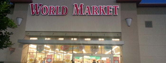 World Market is one of out and about.