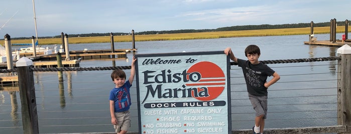 Edisto Marina is one of Places I been.