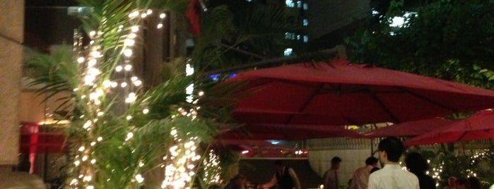 Gaia Ristorante is one of HK outdoor dining.