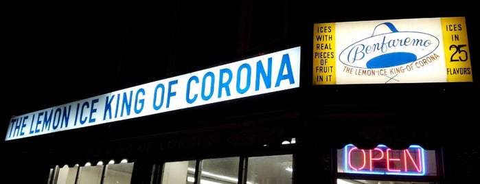 The Lemon Ice King of Corona is one of NYC.