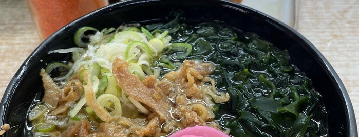 ぷらっとぴっと かしわうどん4号売店 is one of リピ確定.