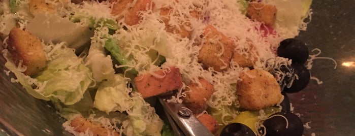 Olive Garden is one of food to try.